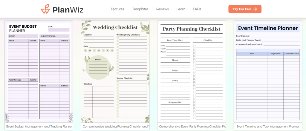 Planwiz Event Daily Planner App