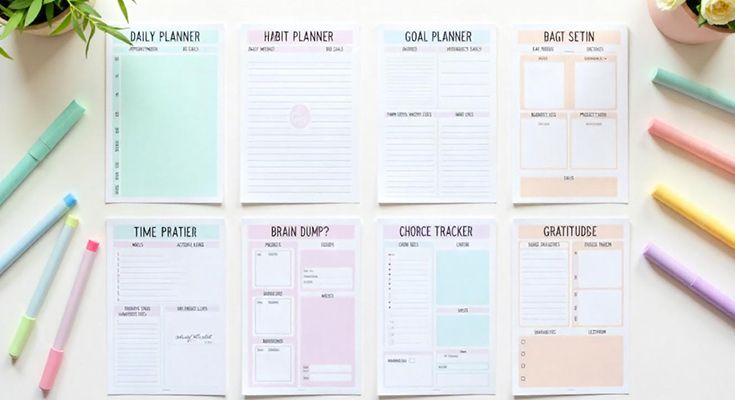The Best Free Productivity Printables for Daily Use