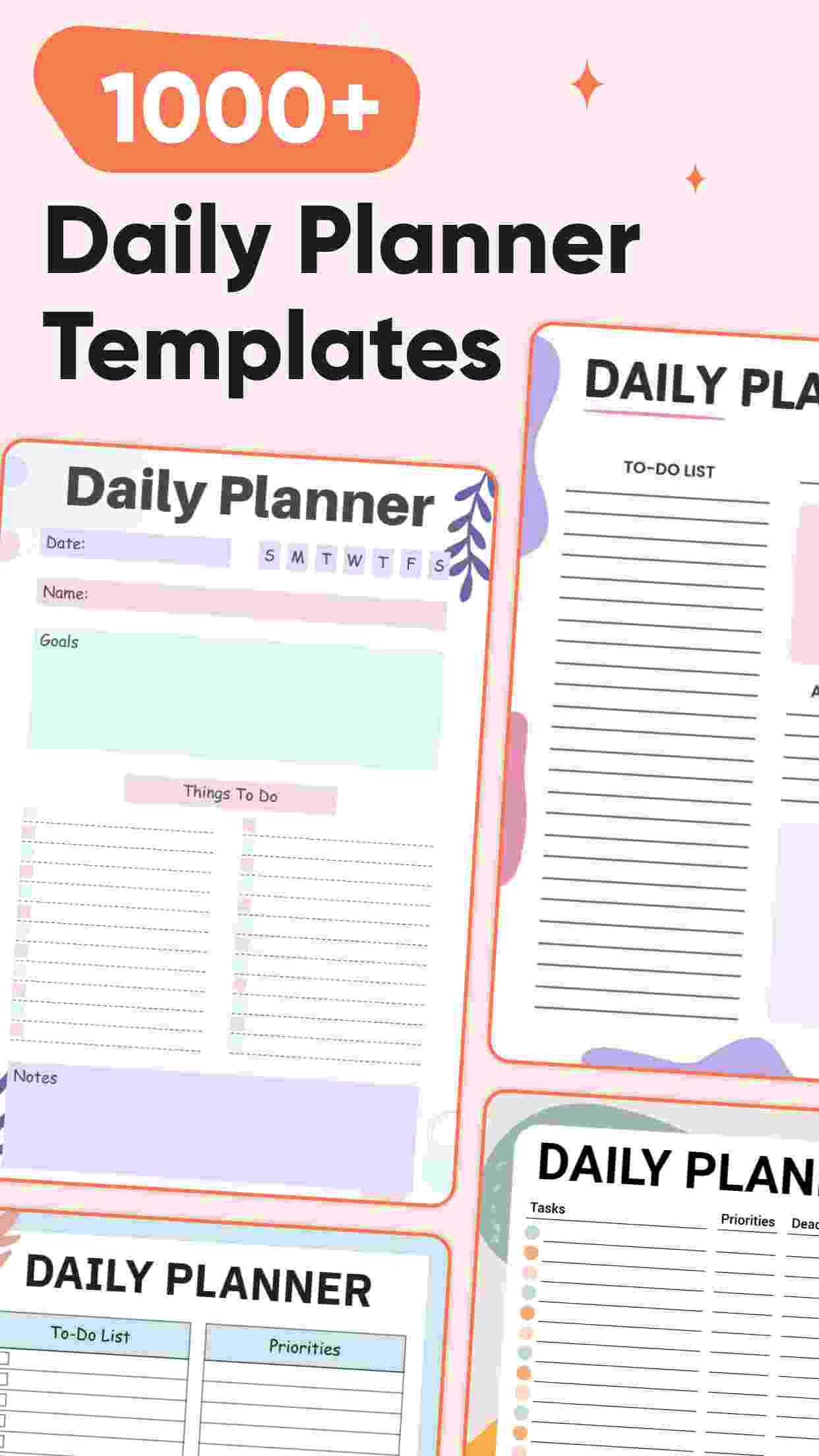 Daily iPad Planner Template