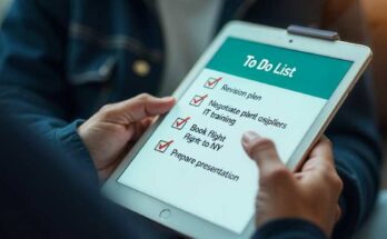 To-Do List App in Mobile Device
