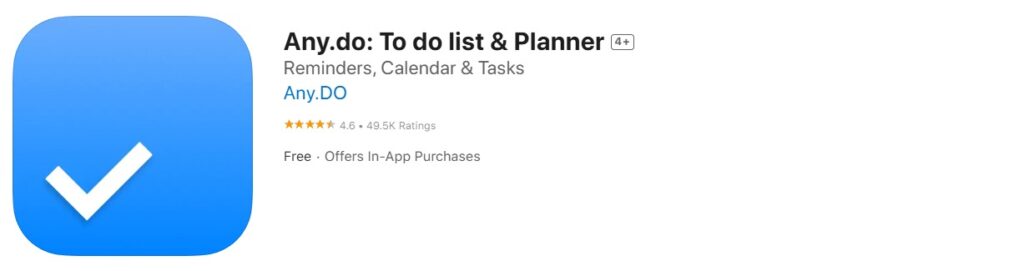 Task lists, reminders, and daily planning