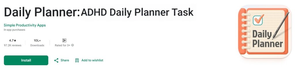 PlanWiz app with customizable planning templates.