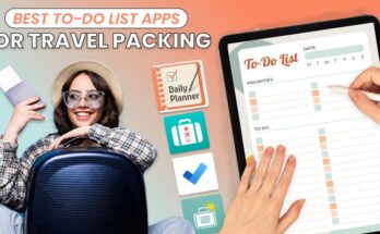 Best to-do List Apps for Travel Packing