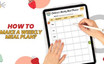 How to Make a Weekly Meal Plan