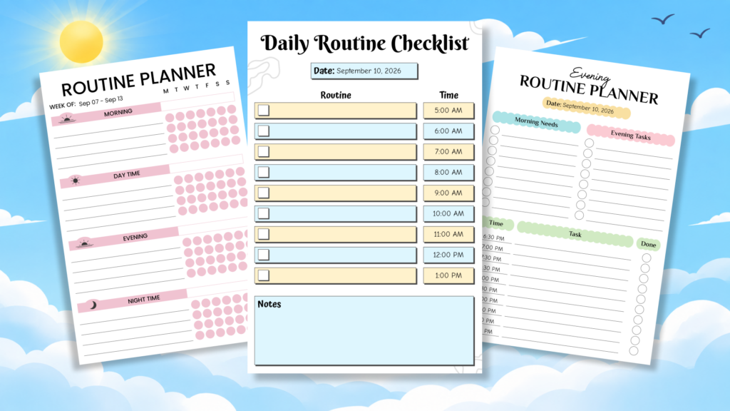 2027 Routine Planner