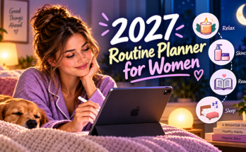 2027 Routine Planner for Women
