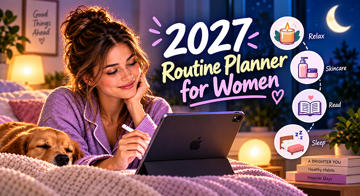 2027 Routine Planner for Women