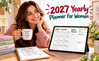 2027 Yearly Planner for Women
