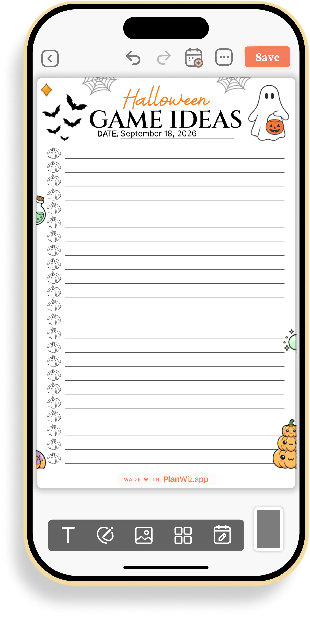 Halloween Party Game Ideas List