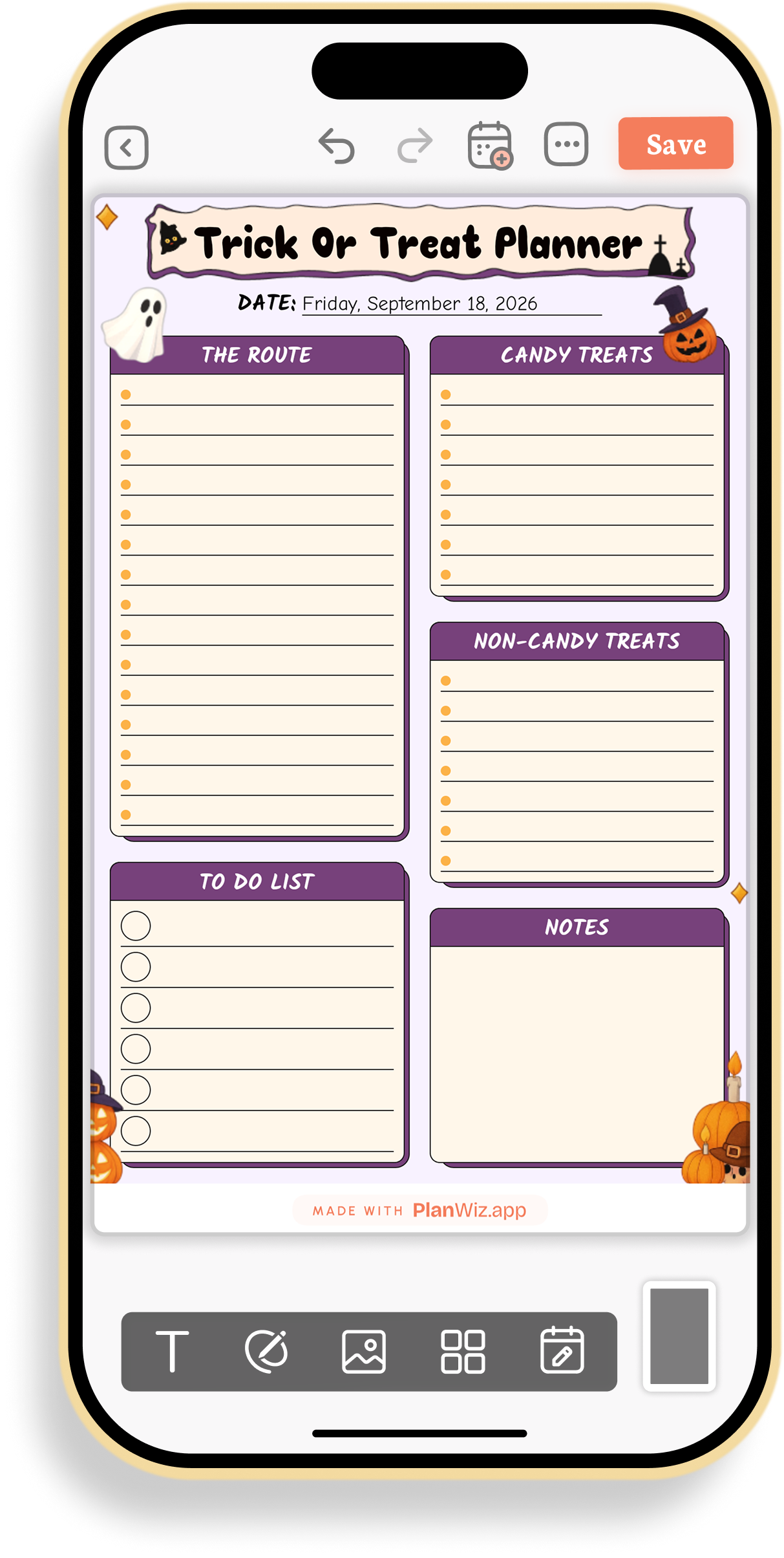 Halloween Trick-or-Treat Route Planner