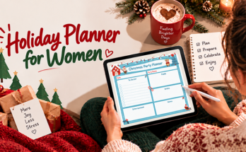 Holiday Planner for Women